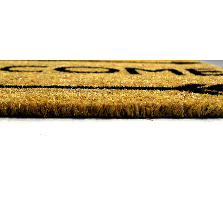 Union Rustic 18” X 30’ Coir Door Mat NATURAL PRINTED Wayfair Canada